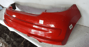 Zderzak tył tylny do peugeot 207 hb pdc kkn czerwony 3