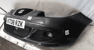 Zderzak przód przedni seat altea LS7Z szary halogeny 3