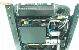 FOTEL KIEROWCY 208A Leather - Gray 200A MERCEDES SL R230 11