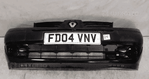 Zderzak przód przedni do renault clio ii 2 NV676 czarny 1