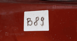 Zderzak przód przedni opel vectra c lift Z50C bordowa halogeny 2