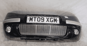 Zderzak przód przedni do citroen C3 pluriel halogeny exl czarny 1