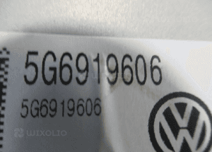 Panel wyświetlacz radio nawigacja ekran vw golf vii 7 lift 2016-2020 rok 6