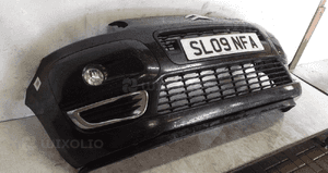 ^ ZDERZAK PRZÓD PRZEDNI CITROEN C3 PICASSO KTV KTVD CZARNY HALOGENY 4