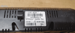 Wyświetlacz radia zegarek Peugeot 308 T7 9664644280 5