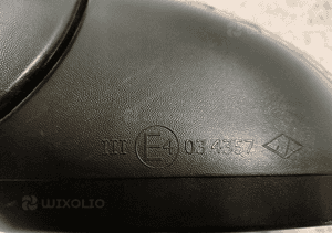 Lusterko lewe renault clio iv 4 lift 10 pin 16- 3