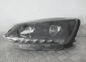 Lampa przednia przód lewa skoda fabia iii 3 6V1 soczewka 2014-2018 3