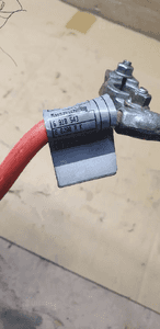 Klema plusowa kabel przewód BMW 3 E46 6908489 6910543 6