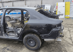 Błotnik lewy tylny poszycie skoda superb ii 2 08- kolor 9910 sedan hb 2