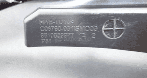 Peugeot 3008 ii 2016- listwa nakładka narożnik zderzaka lewy przód 5
