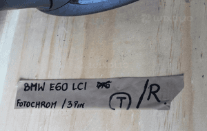 Lusterko prawe bmw E60 E61 lci 3 pin fotochrom europa 2009 9