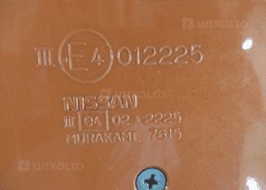 LUSTERKO PRAWE NISSAN 350Z 5PIN 2002-2008rok 5