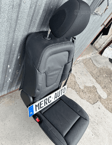 Mercedes 447 Vito EQV Metris skórzany fotel dopinany do trójki comfort koziołek skóra V klasa 5