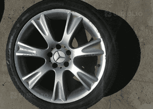 MERCEDES 18" cls e sl koła RH aluminiowe 2
