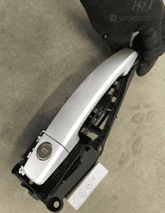Klamka zewnętrzna lewa przód Opel Meriva B 10-17r 14096204 4