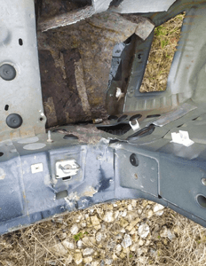 Bmw X5 G05 ćwiartka tylny pas wzmocnienie wanna 6