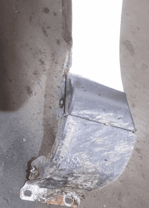 Audi A3 lift 8L błotnik przód przedni prawy  LY7W 10