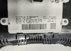 Licznik citroen DS4 1.6 e-hdi 9678558780 9678806180 2011-2015 europa 9