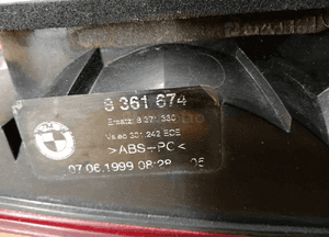 Lampa prawy tył tylna prawa BMW 5 E39 Touring Kombi 8361674 6