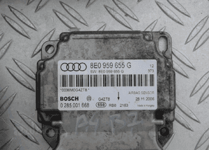 AIR BAG KIEROWCY+ PASAZERA KPL. AUDI A4 B7 2