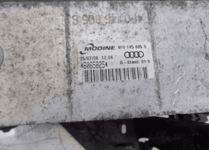 Audi A6 C6 2.0 tfsi intercooler mocowanie komplet 7