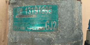 Opel Astra  Zafira  Vectra Saab 93 1.8 16V kompresor sprężarka klimatyzacji 13191995 3