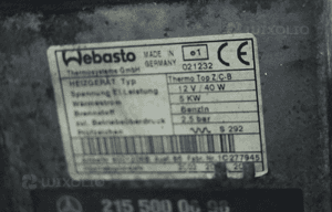 Webasto thermotop 2155000698 mercedes cl W215 W220 5