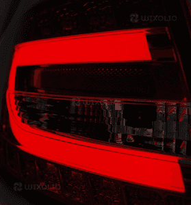 Lampy tylne do audi A6 C6 4F sedan od 2004 do 2008 roku led bar red 7 pin ! 5