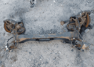 RENAULT SCENIC III BELKA ZAWIESZENIA OŚ TYŁ TYLNA KOMPLETNA 1