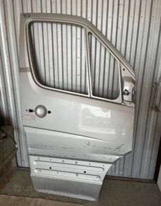 MERCEDES sprinter 906 crafter drzwi prawe białe srebrne 2