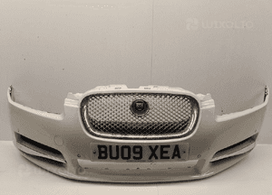 Zderzak przód przedni jaguar xf ner biały pdc czujniki 1