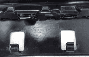 Spoiler dokładka zderzaka tył mercedes glb amg 9