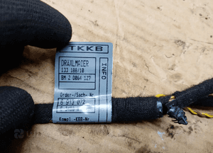 Wiązka instalacja drzwi lewy przód BMW 3 E46 6913072 8375410 6