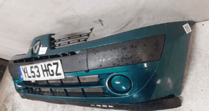 Zderzak przód przedni renault clio 2 ii  zielony 3