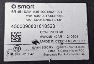 Mercedes-Benz Skrzynka / Moduł BEZPIECZNIKÓW SAM A4519001802 2