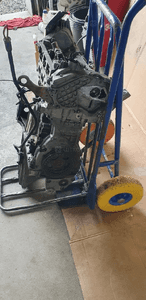 Silnik blok silnika słupek Mercedes A-Klasa W169 2.0 CDI 640942 3