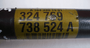 Półoś prawa GL I X164 ML W164 4,7 V8 3,2 3,0 CDI 2