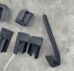 MERCEDES GL 164 listwa dekor plastik słupek czarny amg próg bagażnika uszczelka 10