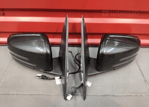 Mercedes c-klasa W204 lift lusterko prawe 11 pin 2+9 kolor 197 oryginał 2