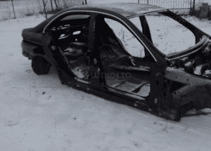 Mercedes W204 sedan próg słupek prawa strona k.l C040 1