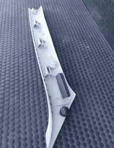 Osłony Osłona Poszycie Słupka Słupków Podsufitki Tapicerka VW Golf IV 4 3D 3 Drzwi 12