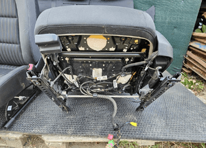 Fotele Fotel Kanapa Skladana Ciemne Grzane Elektryczne Ledzwia Podswietlanie  Audi A4 B8 Kombi Avant 15