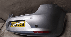 Zderzak tył tylny do seat leon ii 2 hb pdc LY7W srebrny 4