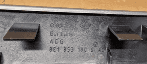 Listwa dekor deski konsoli Audi A4 B6 8E1853190 8E1853190S 5