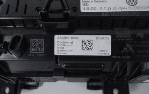 Licznik virtual zegary lcd vw polo taigo 2G0 7