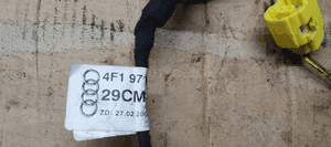 Wiązka instalacja drzwi lewy przód Audi A6 C6 4F1971029CM 5