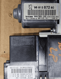 Peugeot 307 silniczek podnoszenia szyby sterownik przod lewy  9634457580  9637130580 9637131380 9681587280 5