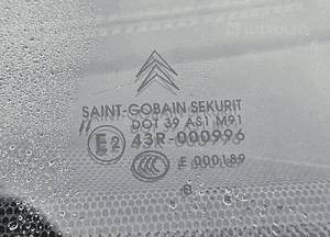 Citroen C5 III X7 szyba przód przednia 2