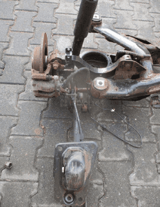 Oś belka zawieszenie tył tylne wózek tył tylny skoda superb ii 2 5N0505235Q 9