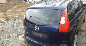 Mazda 5 05-10 Klapa z szyba tylna tył kolor 25E 3
